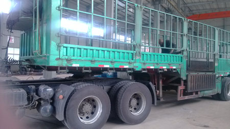 上海山威SC復合圓錐破碎機發(fā)貨現場